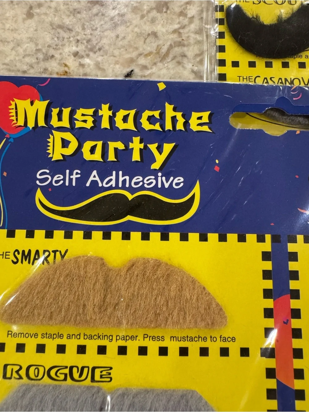 Self Adhesive Party Mustache Pack BUNDLE